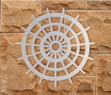 Metal Wall Art Ship Wheel Decor - Cutout, Home Decor