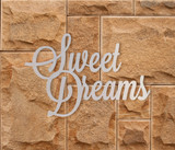 Metal Wall Art Sweet Dreams Sign - Cutout, Home Decor