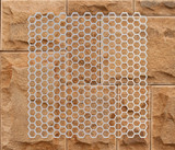 Honeycomb Pattern Metal Wall Art - Metal Home Decor