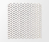 Honeycomb Pattern Metal Wall Art - Metal Home Decor