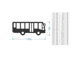 Metal City Bus Wall Art - Metal Cutout Boy's Room Decor