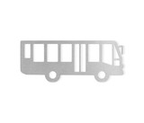 Metal City Bus Wall Art - Metal Cutout Boy's Room Decor