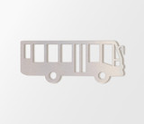 Metal City Bus Wall Art - Metal Cutout Boy's Room Decor