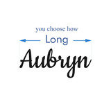 Custom Wooden Name Sign - Personalized Gift for Nursery, Teachers