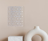 Metal Wall Art - Rug Pattern Metal Sign Cutout