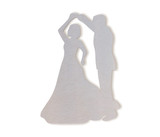 Metal Dancing Silhouette Sign - Cutout, Wall Art, Home Decor