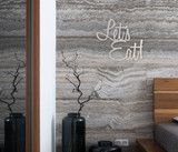 Metal Kitchen Sign - "Let's Eat" - Perfect for  Dining Area
