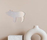 Metal Wall Art Metal Sign Pig - Pig Cutout, Home Decor
