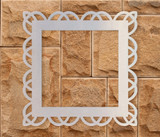 Metal Square Frame - Cutout, Wall Art, Home Decor
