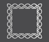 Metal Wall Art - Decorative Metal Frame: Unique Wall Decor for Home