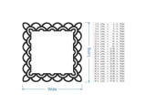 Metal Wall Art - Decorative Metal Frame: Unique Wall Decor for Home