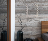 Metal Wall Art - Decorative Metal Frame: Unique Wall Decor for Home
