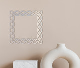 Metal Wall Art - Decorative Metal Frame: Unique Wall Decor for Home