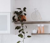 Metal Wall Art: Vintage Bicycle Metal Sign - Metal Cutout for Wall Art