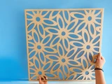 Custom Sized Lattice Panel for Every Project