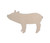 Pig Wooden Shape Cutout | Pig Wall Art | Home Decor Pig Wooden Shape Cutout | Pig Wall Art | Home Decor