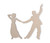 Dancing Couple Wooden Cutout - Wedding Decor, Home Decor Dancing Couple Wooden Cutout - Wedding Decor, Home Decor