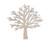 Wooden Tree Shape - Cutout, Home Decor