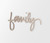 "FAMILY" Wall Decor Word - Cutout, Home Decor
