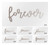 "Forever" Bedroom Wall Decor - Wood Sign, Multiple Size Options "Forever" Bedroom Wall Decor - Wood Sign, Multiple Size Options