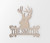 Personalized Wooden Deer Family Name Sign - Cutout Personalized Wooden Deer Family Name Sign - Cutout