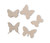 Set of 5 Wooden Butterfly Cutouts - Home Decor Set of 5 Wooden Butterfly Cutouts - Home Decor