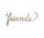 "FRIENDS" Wall Decor Word Cutout - Home Decor "FRIENDS" Wall Decor Word Cutout - Home Decor