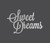Metal Wall Art Sweet Dreams Sign - Cutout, Home Decor Metal Wall Art Sweet Dreams Sign - Cutout, Home Decor