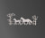 Metal Wall Art - Horse and Foal Landscape, Metal Sign Cutout Metal Wall Art - Horse and Foal Landscape, Metal Sign Cutout