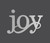 Metal Wall Art - "Joy" Word Cutout for Wall Hanging Metal Wall Art - "Joy" Word Cutout for Wall Hanging