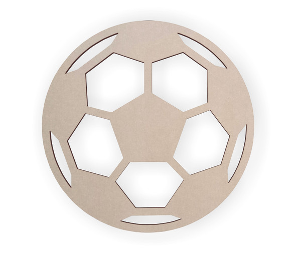 Soccer Cutout Silhouette - Sports Decor, Soccer Ball, Home Decor