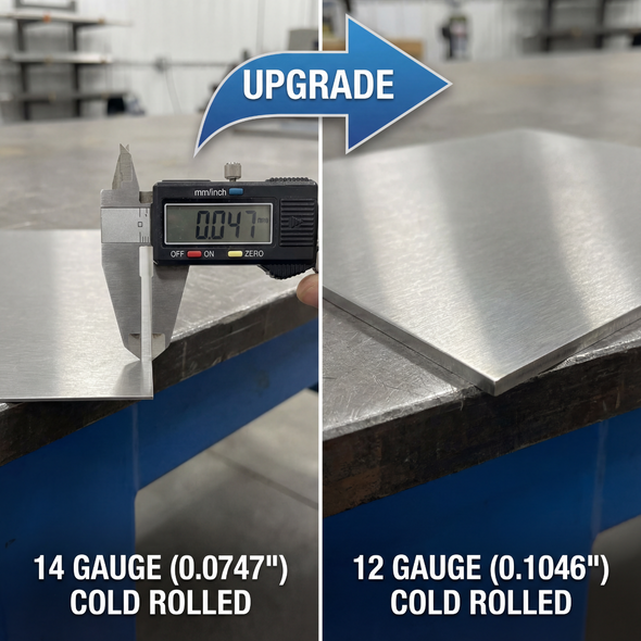 Thickness Upgrade to 12 Gauge