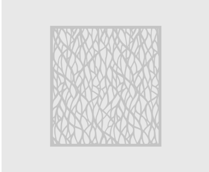 28.5" x 31" metal panel
