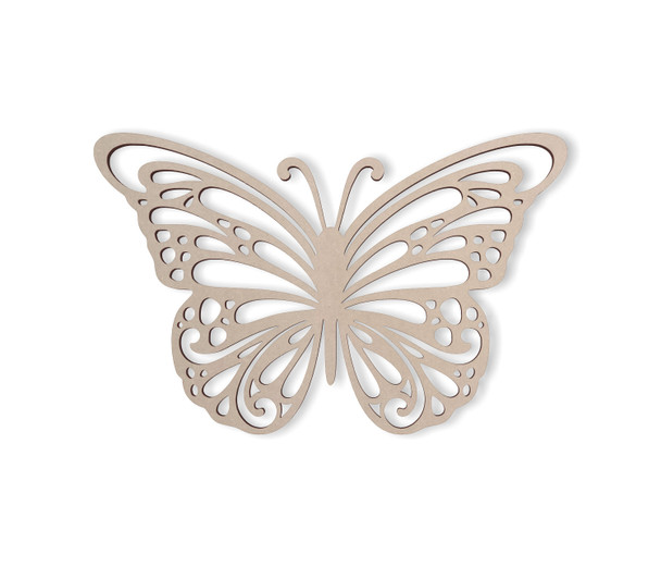 Wooden Butterfly Cutout - Wall Art, Home Decor, Wall Hanging