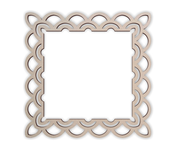 Wooden Decorative Frame Cutout - Wall Art, Wall Hanging