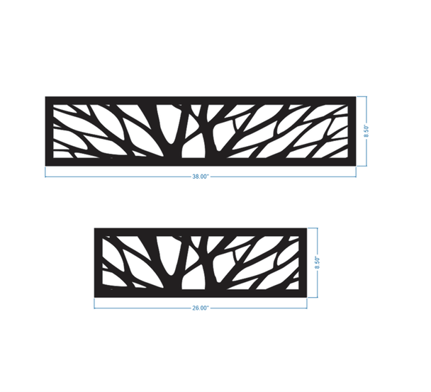 8 metal panels style 75