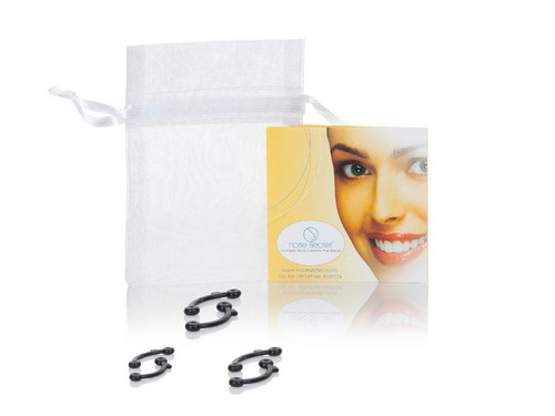 NoseSecret® Kick-Start Kit XS, S, M – nose shaper set for slimmer noses with instant, non-surgical lift
