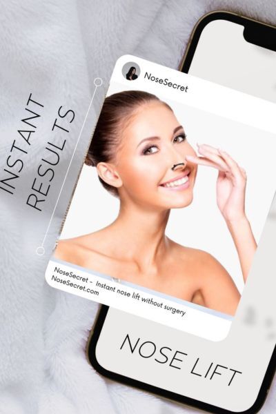 Image of a phone and how to find social media for nosesecret