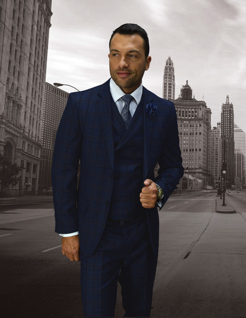 Abano 1 Suit in Sapphire
