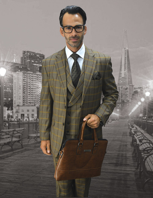 Assisi Suit in Camel