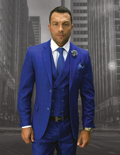 Calabria Suit in Sapphire
