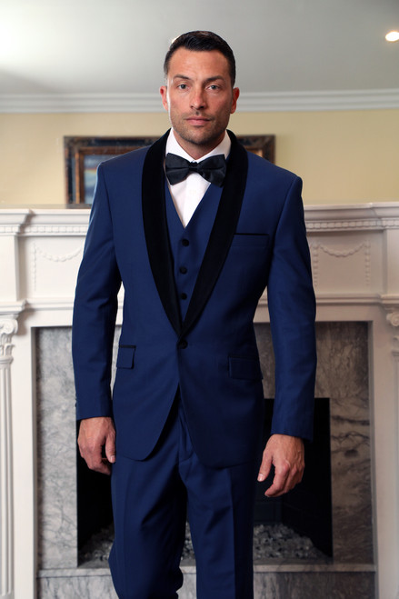 Encore V Suit in Sapphire