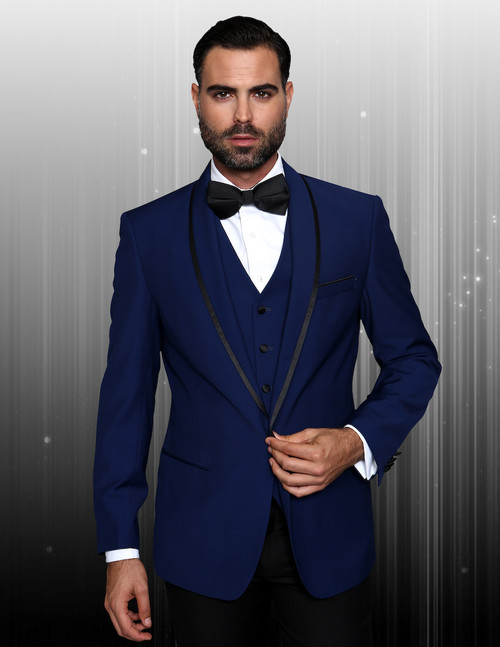 Genova Suit in Sapphire