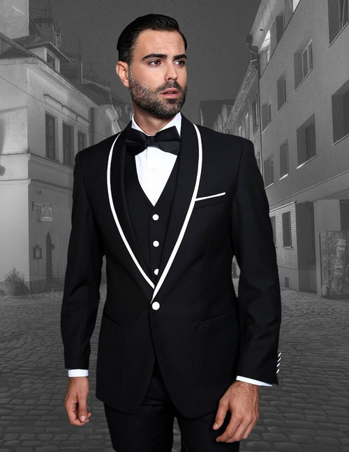 Genova Suit in Black