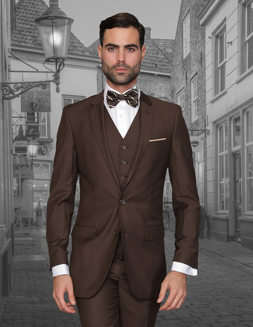 Lorenzo Suit in Brown
