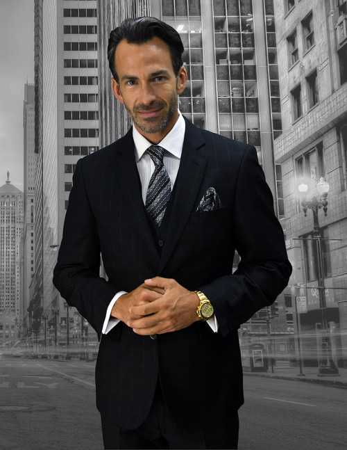 STZV-755 Suit in Black