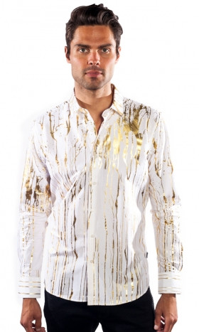 Rains Long-Sleeve Shirt in White
