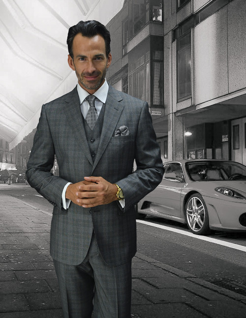 STZV-801 Suit in Grey