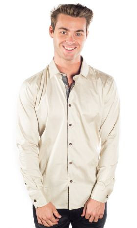 Silk Shirt in Bone