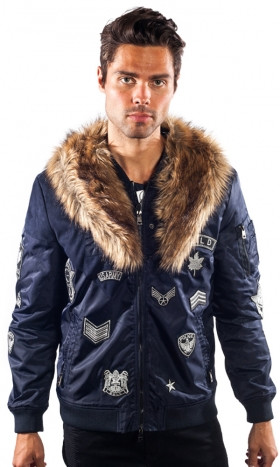 Avatar Jacket in Navy